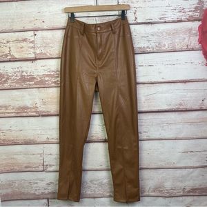 Fashion Nova Brown Skinny Pants